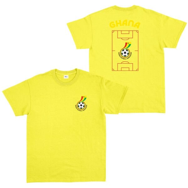 Gana Dünya Kupası 2026 Tişört L - Sarı