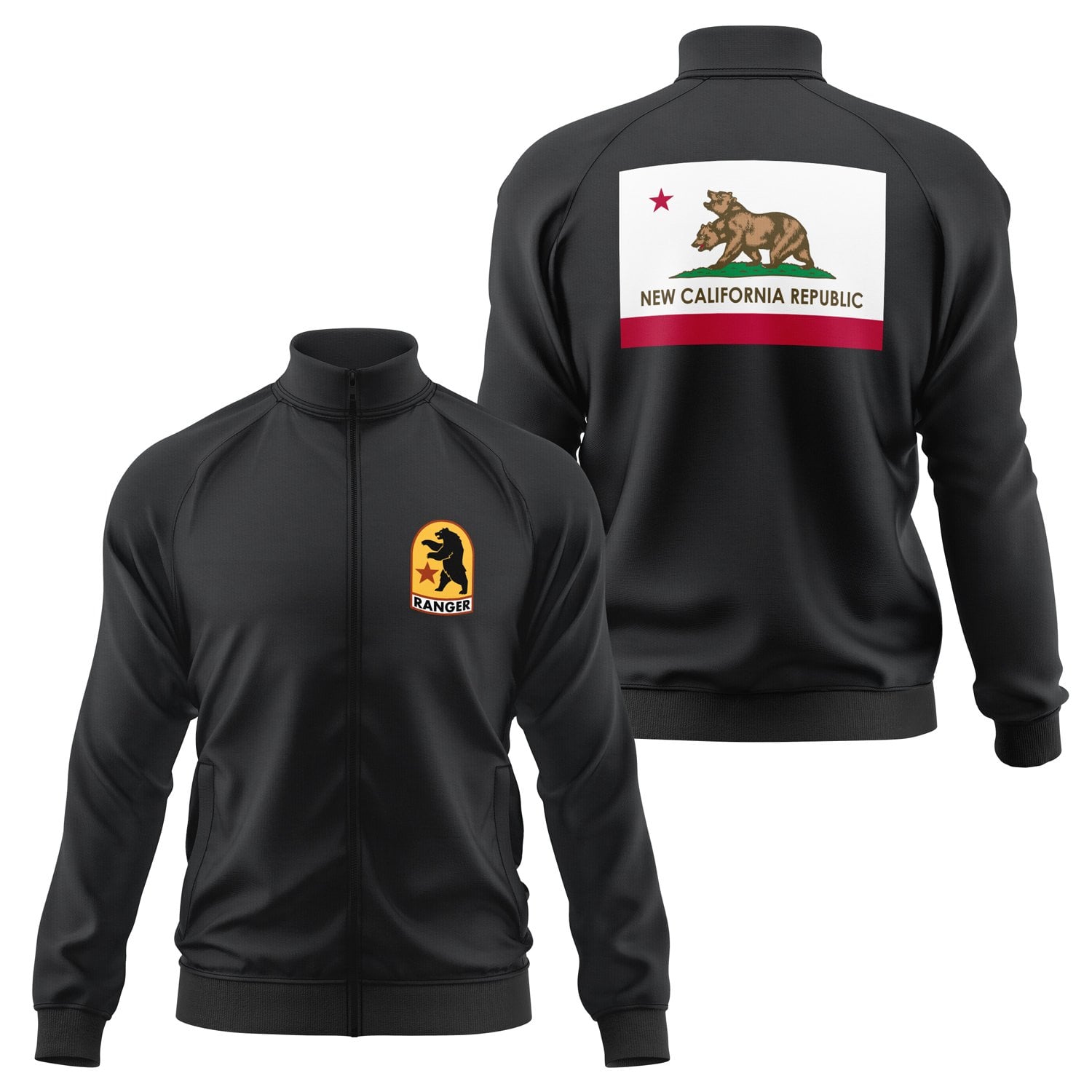 NCR Rangers Edition Fermuarlı Sweatshirt XL - Siyah