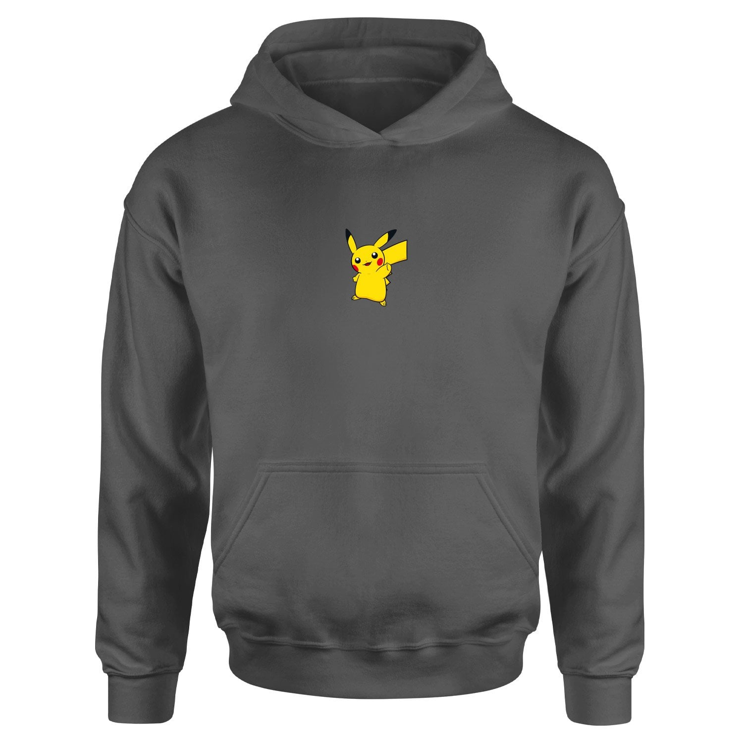 Pikachu Icon | Pokemon Hoodie L - Füme