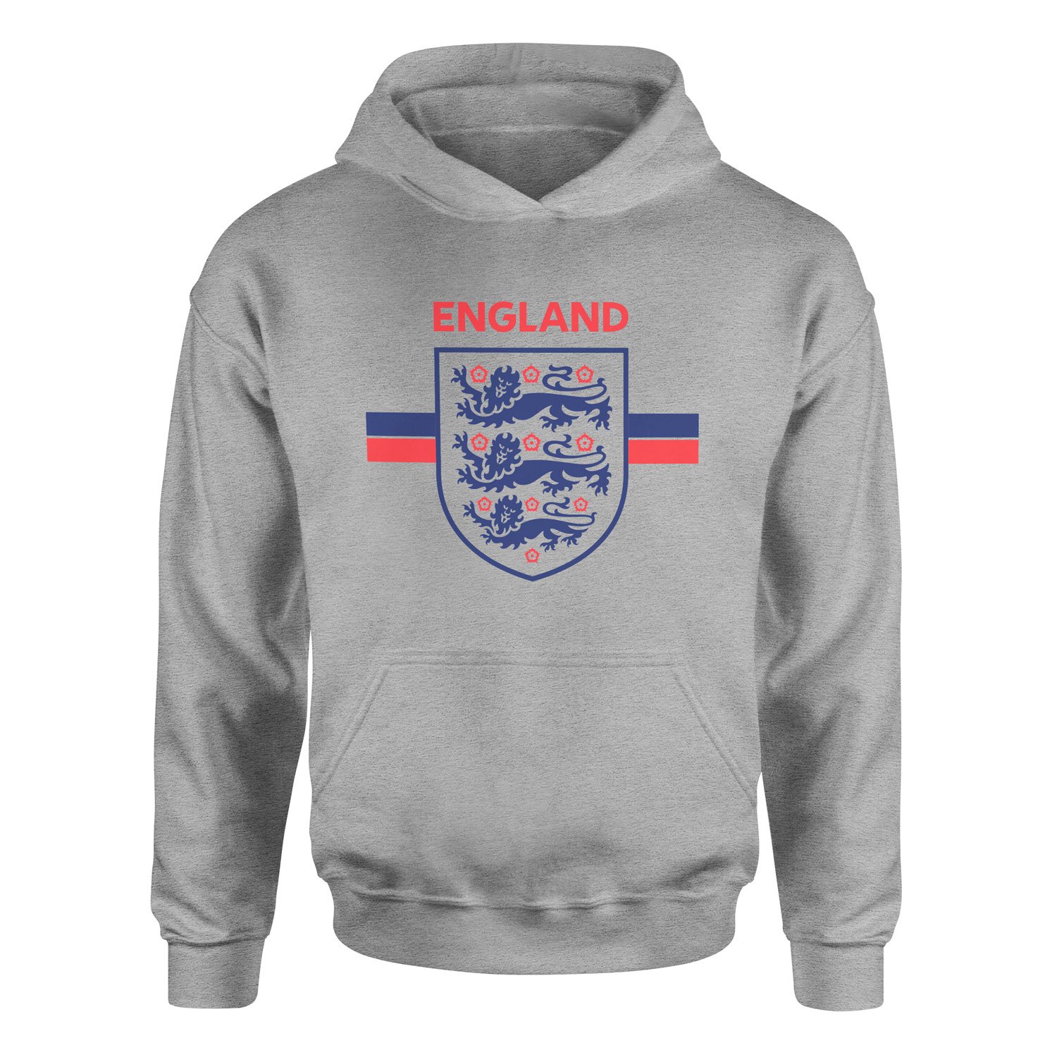 England Shield Hoodie L - Gri