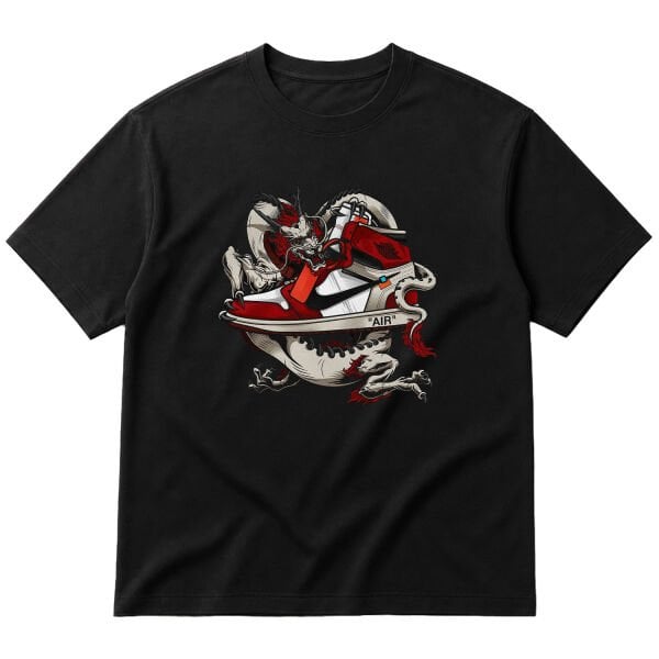 Air Jordan Dragon Oversize Tişört