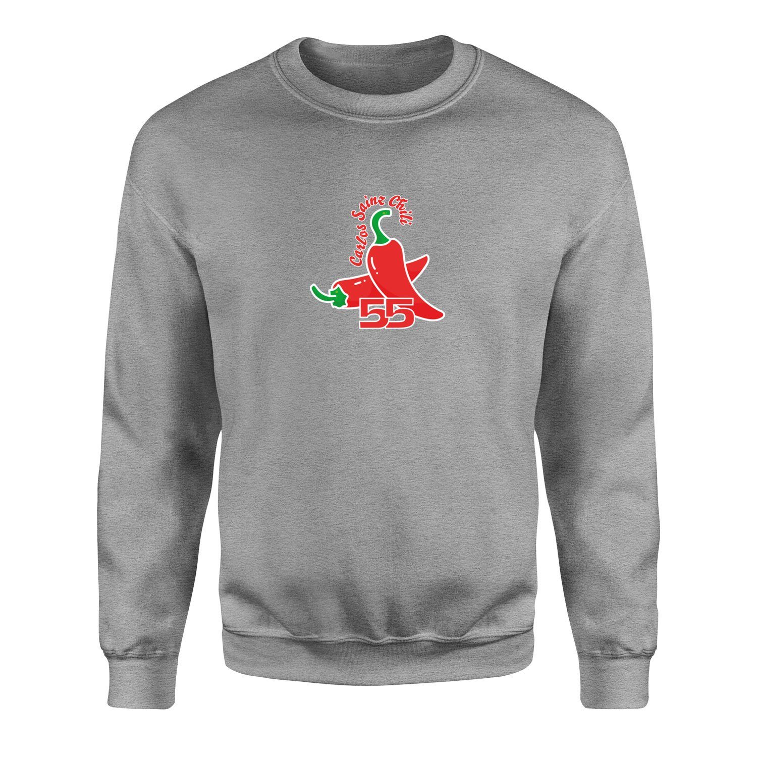 Carlos “Chili” Sainz Illustration Sweatshirt M - Gri