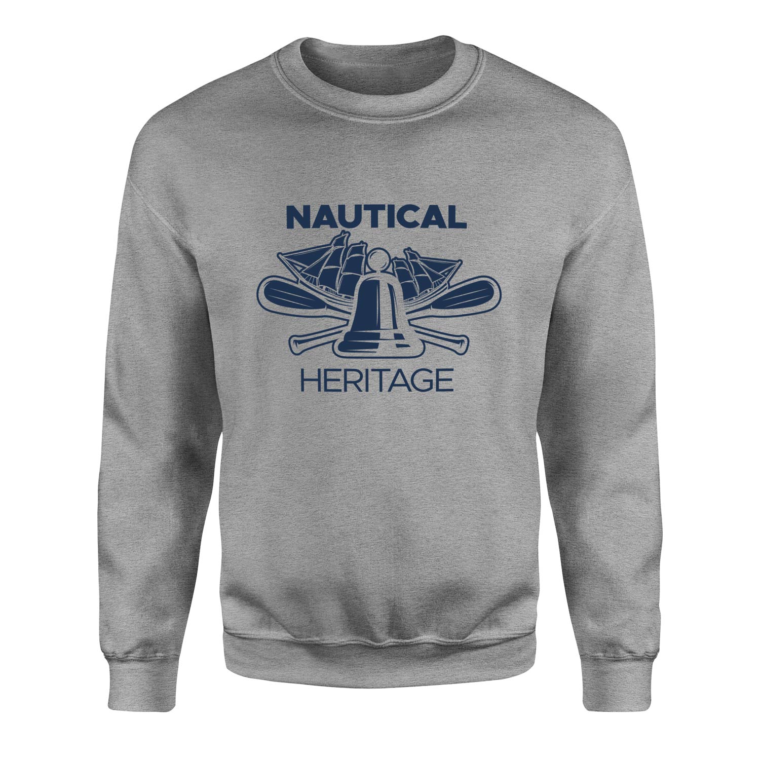 Nautical Heritage Denizci Sweatshirt XL - Gri