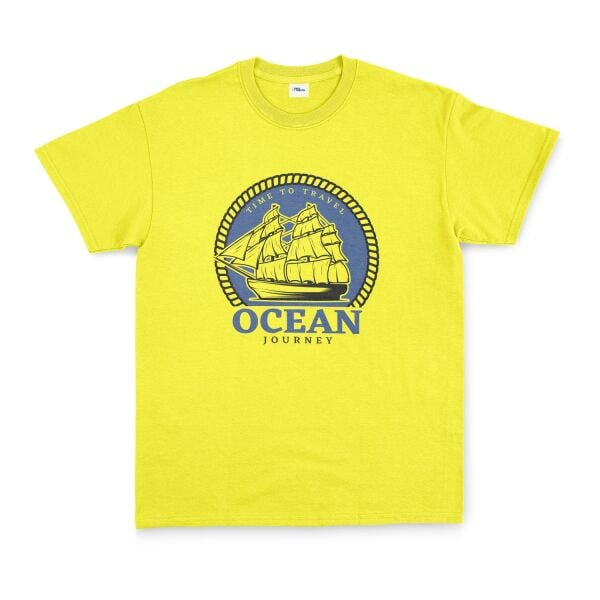 Ocean Journey Denizci Tişört L - Sarı