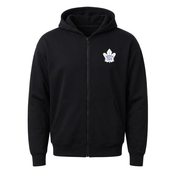 Toronto Maple Leafs Fermuarlı Kapüşonlu Sweatshirt