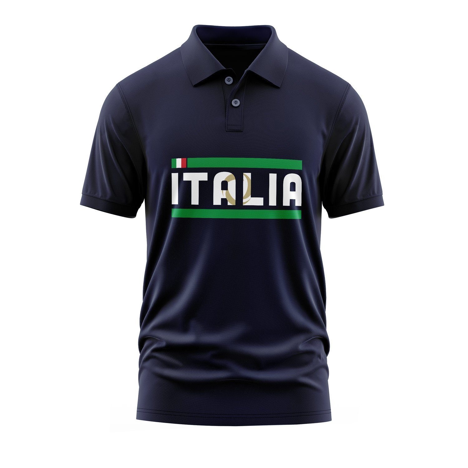 Italia Polo Tişört XL - İndigo Mavisi