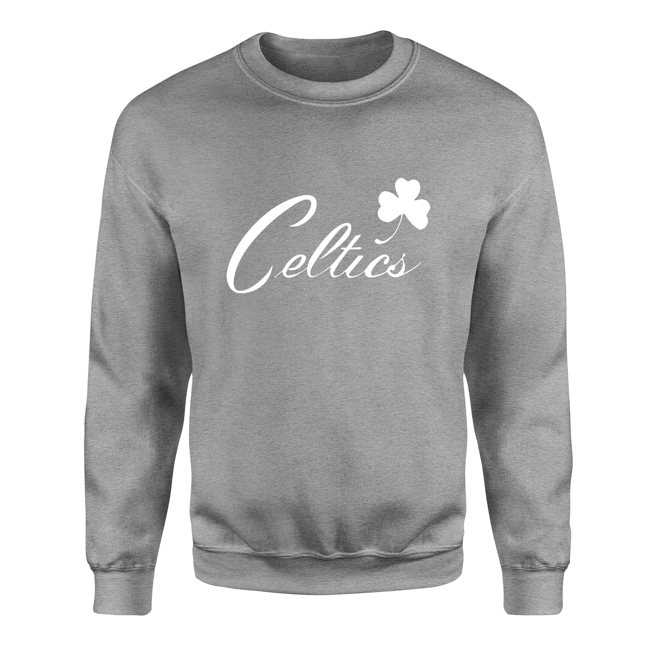 Celtics Cursive W Sweatshirt XXL - Gri
