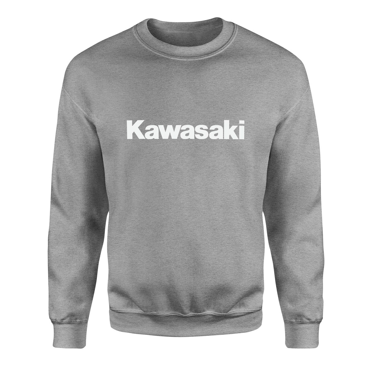 Kawasaki Sweatshirt L - Gri