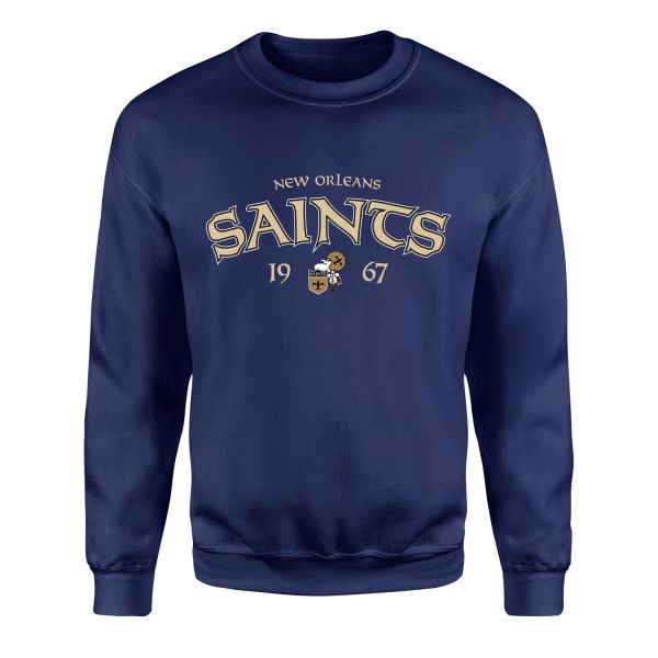 New Orleans Saints 1967 Sweatshirt M - İndigo Mavisi
