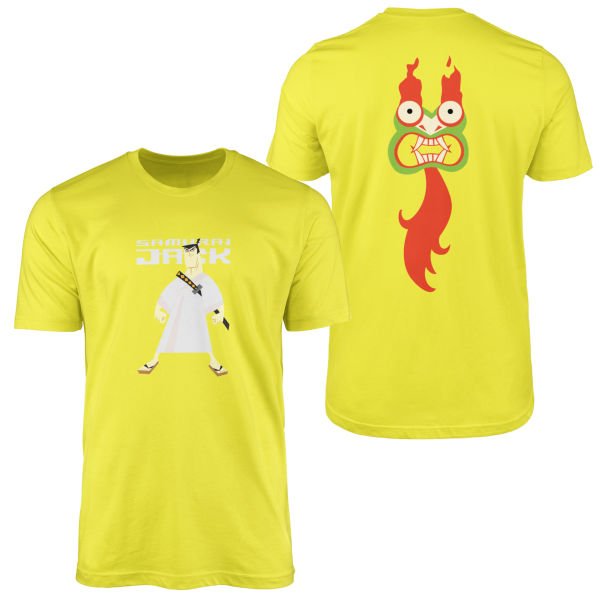 Samurai Jack | AKU Edition Tişört XL - Sarı