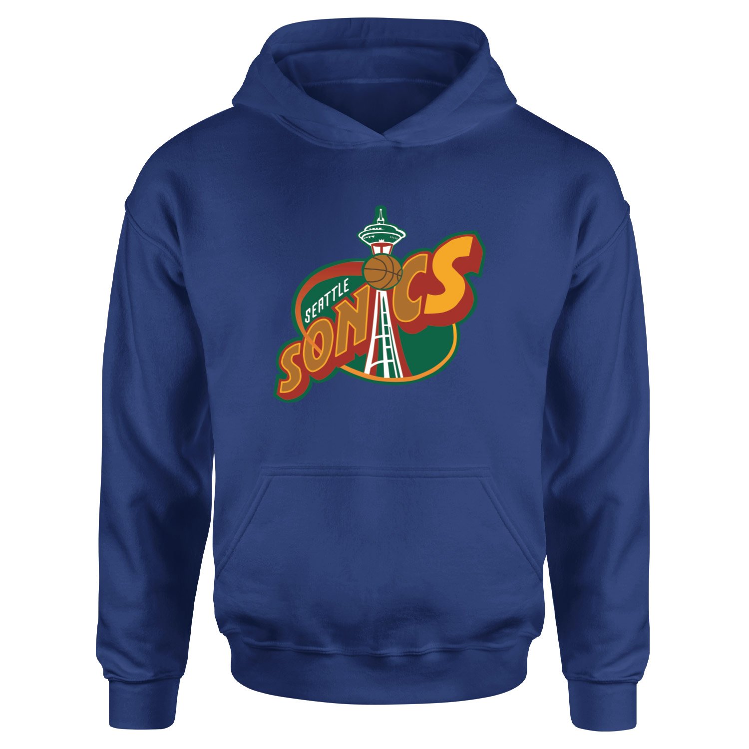 Supersonics Hoodie M - İndigo Mavisi