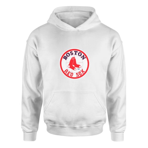Boston RED SOX Baseball Hoodie XL - Beyaz