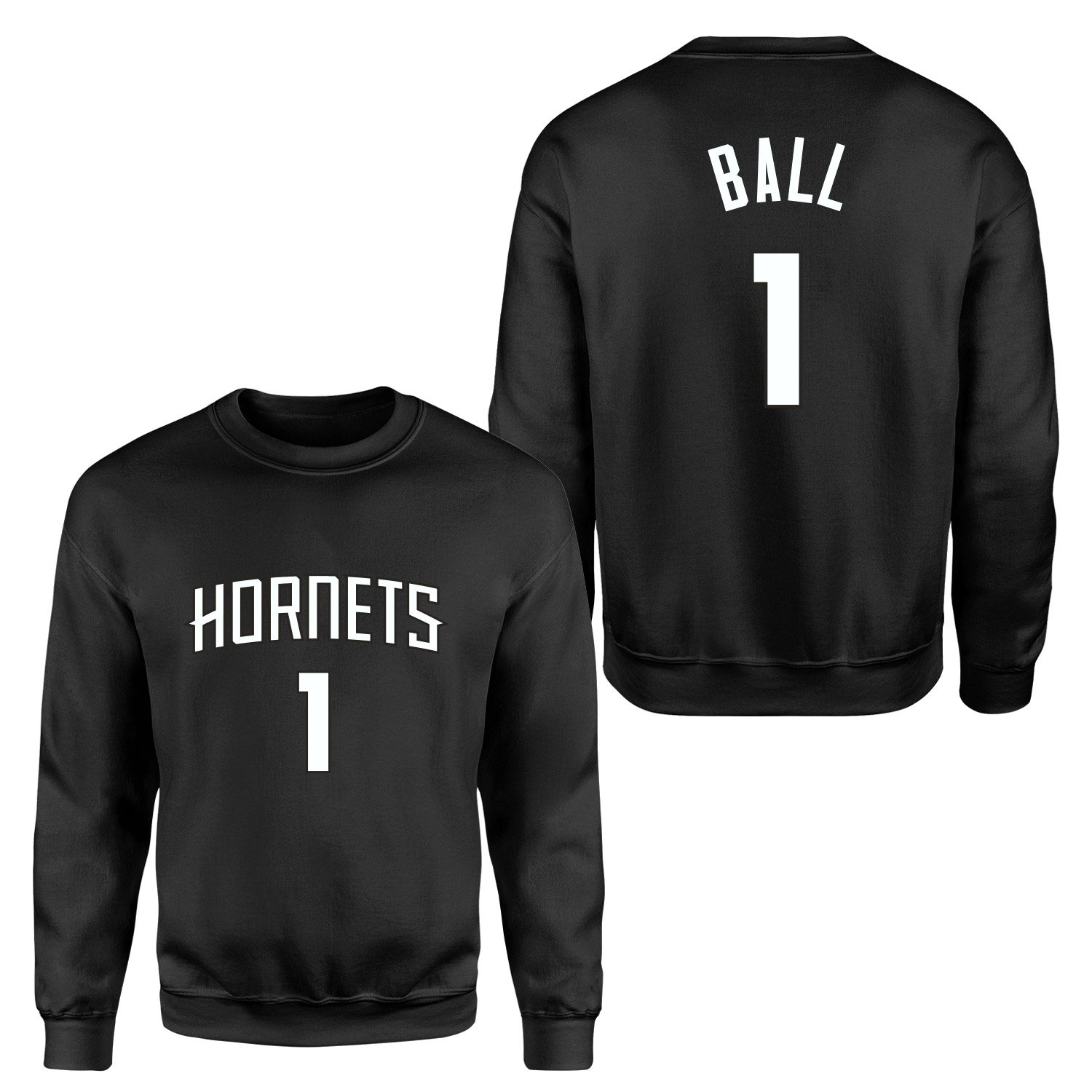 Lamelo Ball 1 Hornets Forma Sweatshirt S - Siyah