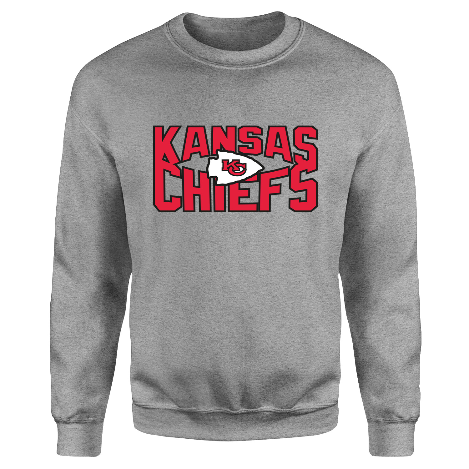 Kansas City Chiefs SQ Sweatshirt M - Gri