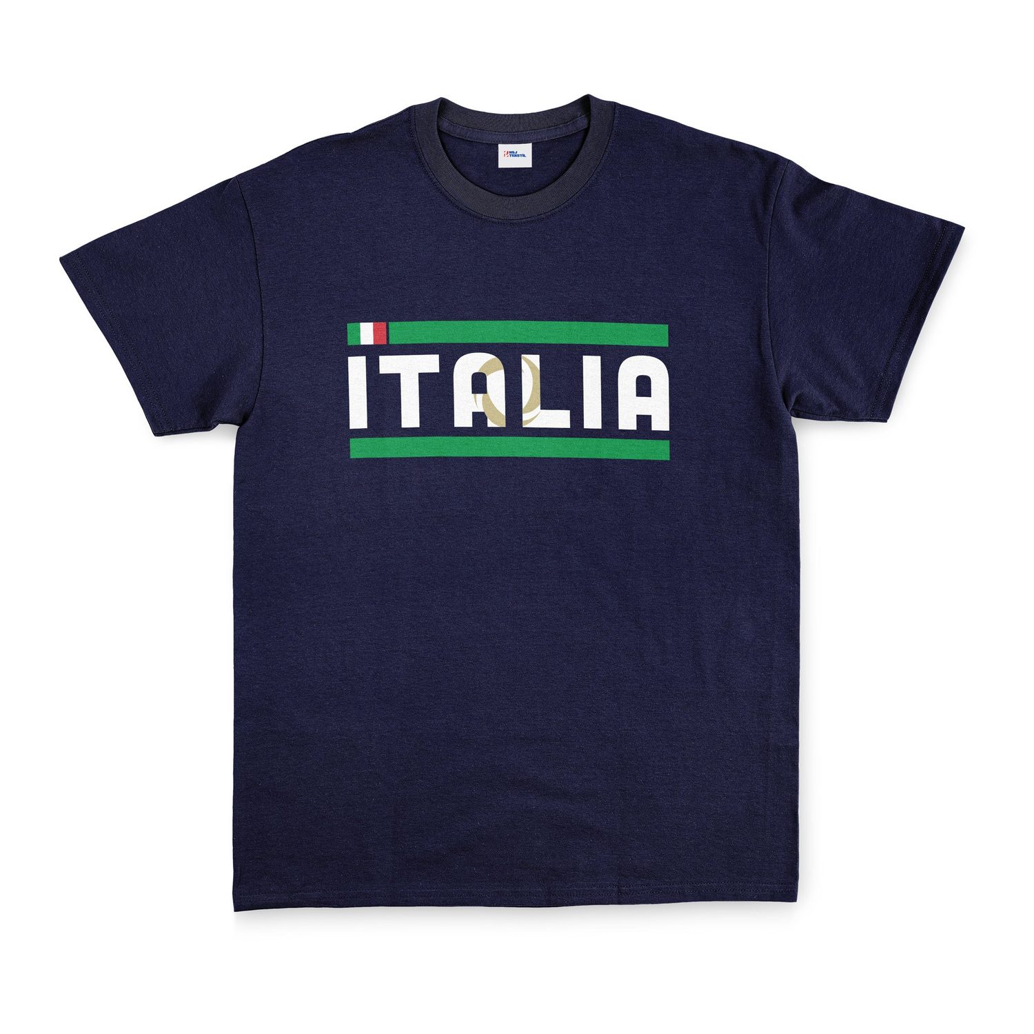 Italia Tişört XXL - İndigo Mavisi
