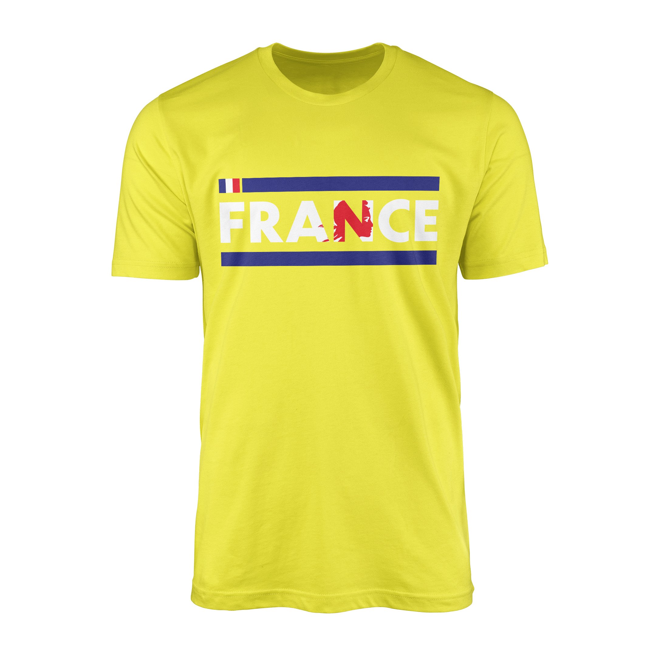 Fransa Tişört XXL - Sarı