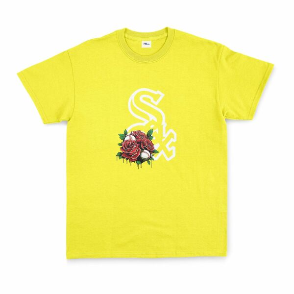 Chicago White Sox Roses Tişört S - Sarı