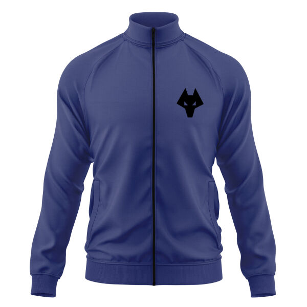 Wolverhampton Icon B Fermuarlı Sweatshirt L - İndigo Mavisi