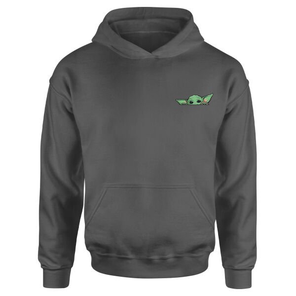 Baby Yoda Hoodie L - Füme