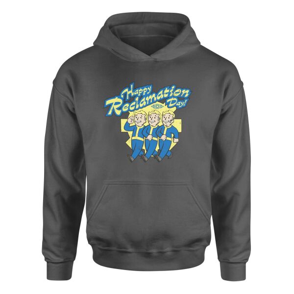 Happy Reclamation Day Hoodie M - Füme