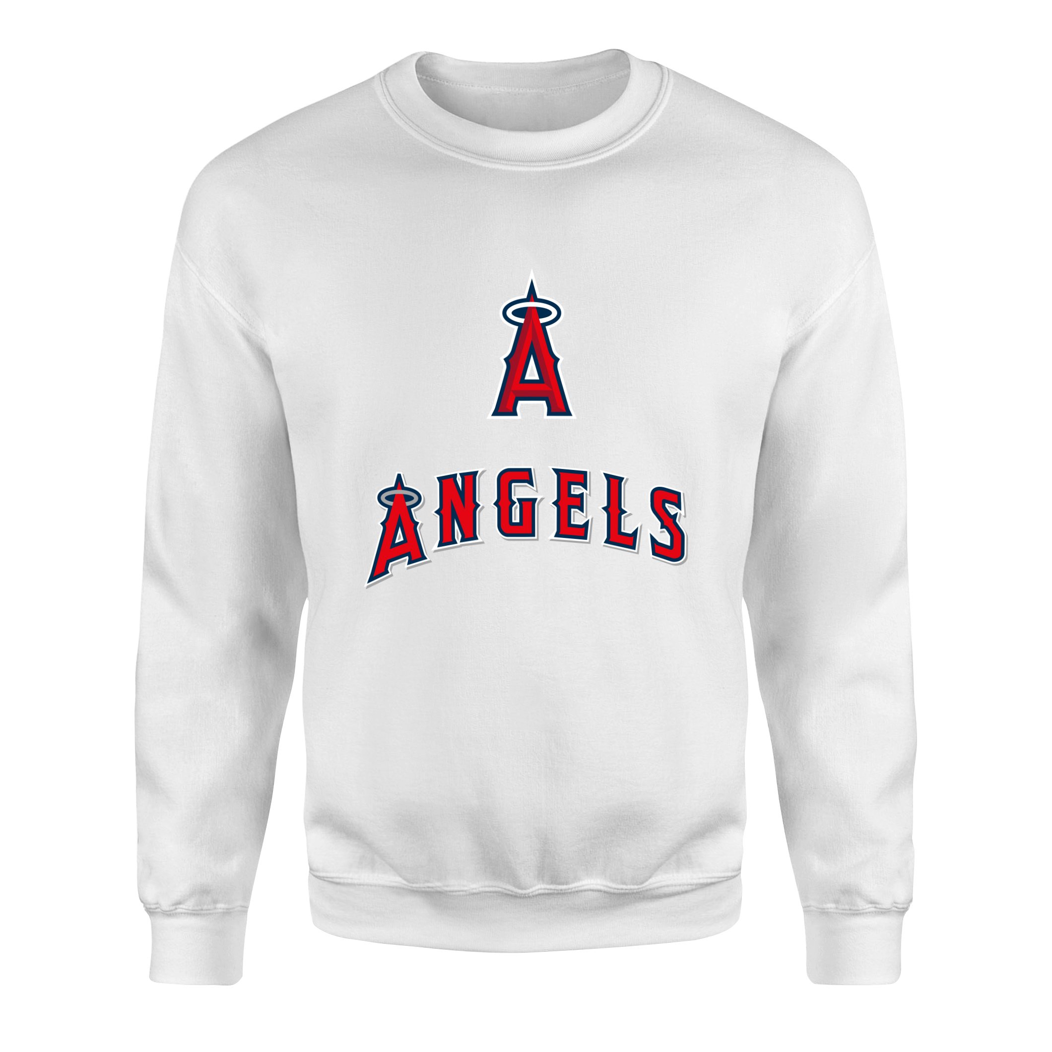 LA Angels Sweatshirt S - Beyaz