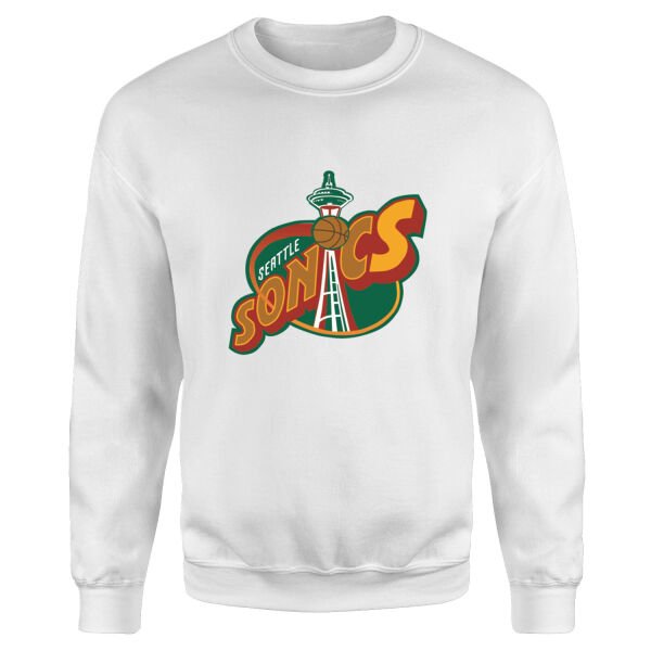 Supersonics Sweatshirt M - Beyaz