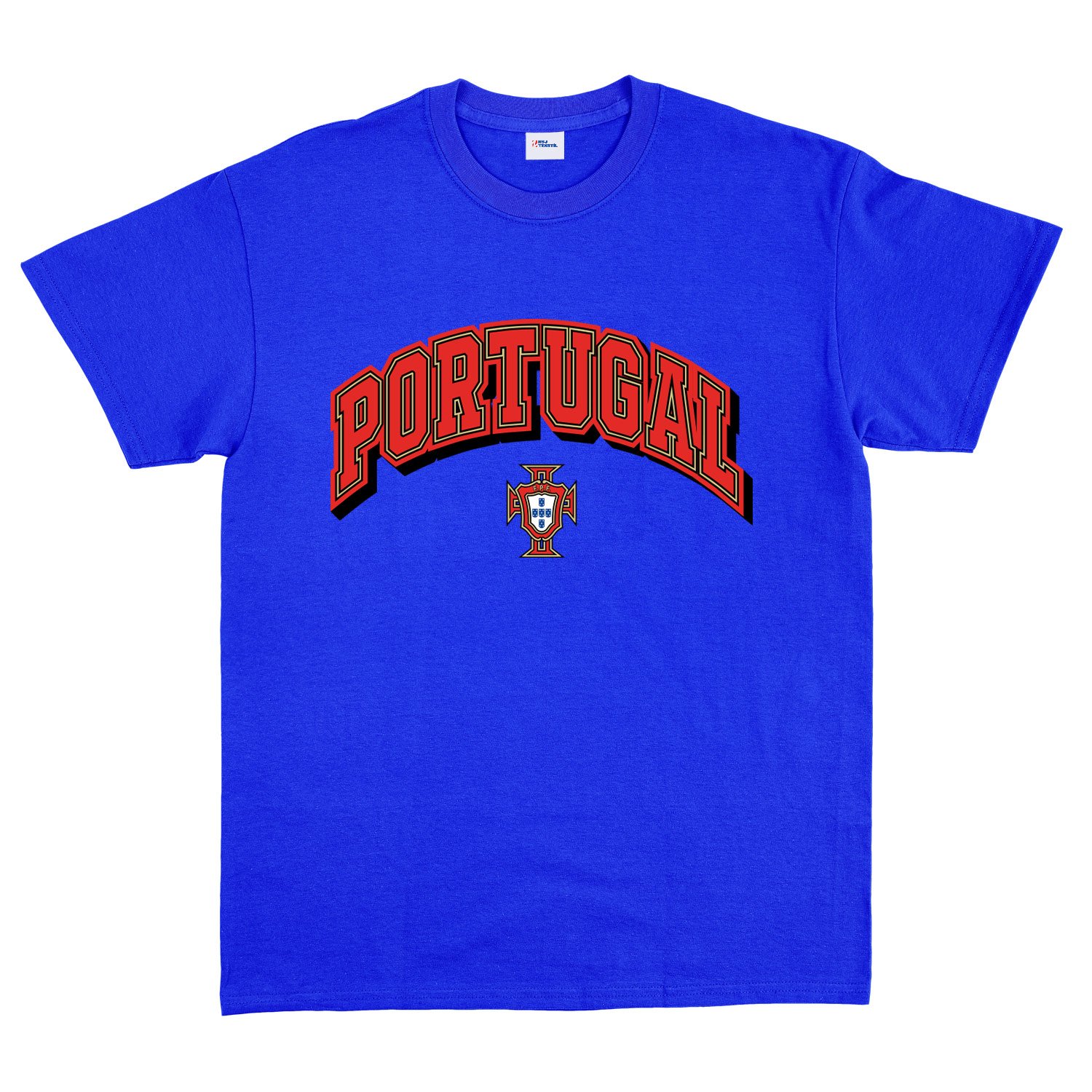 Portekiz 2026 Varsity Tişört XXL - Mavi