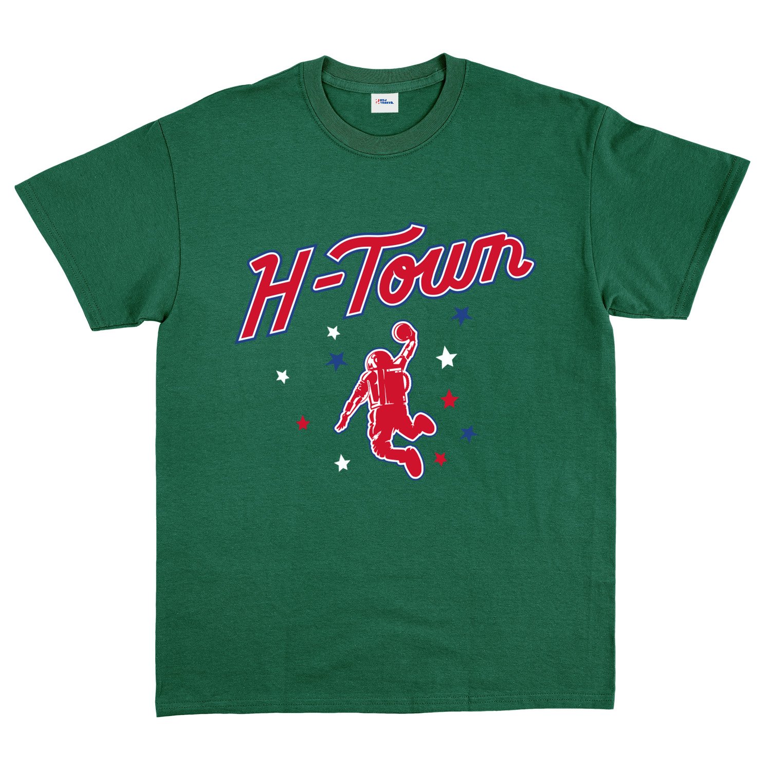H-TOWN Rockets Tişört M - Nefti Yeşili