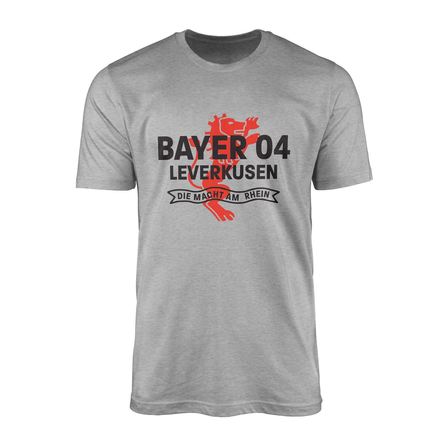 B04 Leverkusen Die Macht Am Rhein Tişört XXL - Gri