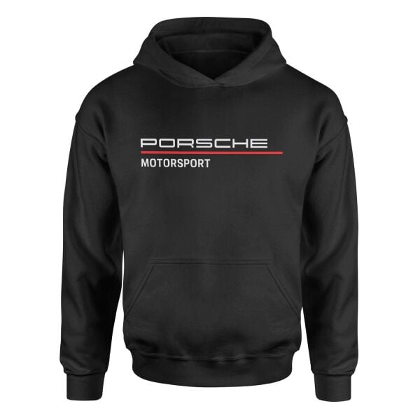 Porsche Motorsport Hoodie L - Siyah | OUTLET
