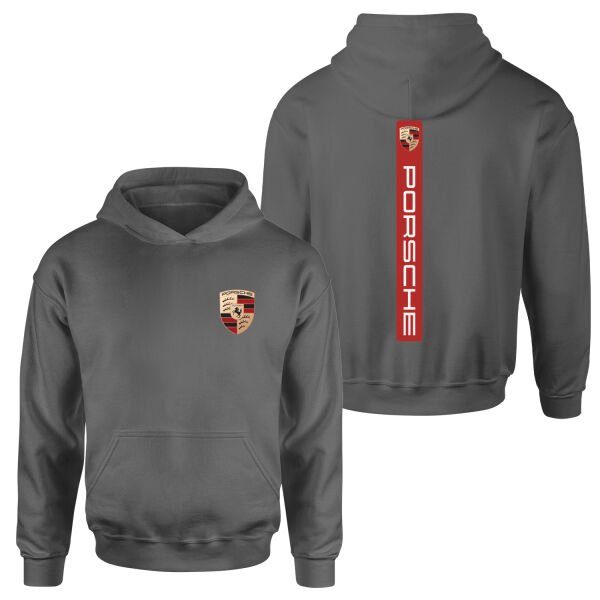 Porsche V Graphic Guards Red Hoodie L - Füme