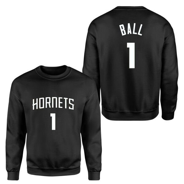Lamelo Ball 1 Hornets Forma Sweatshirt L - Siyah