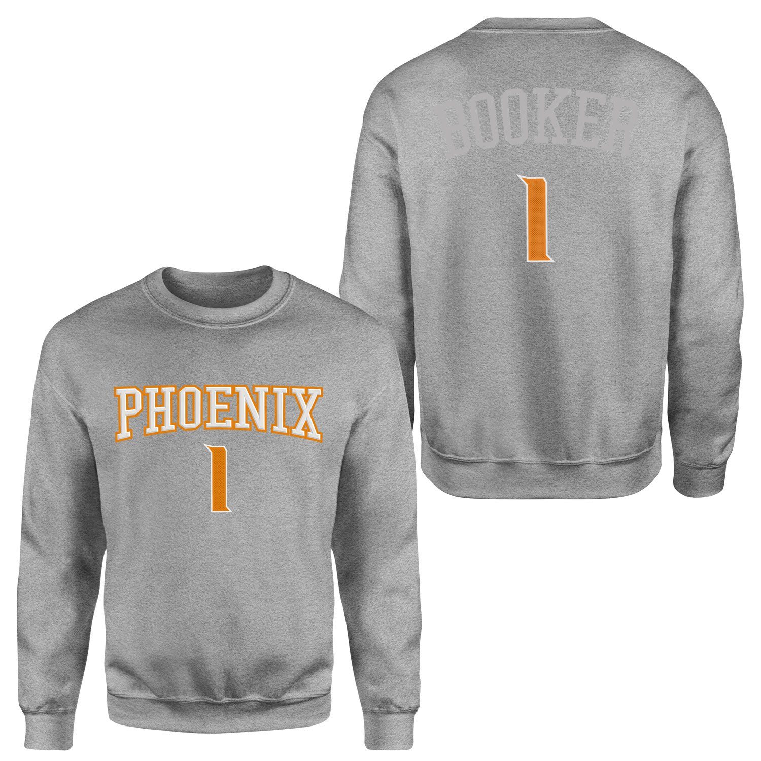 Devin Booker Phoenix Forma Sweatshirt XL - Gri