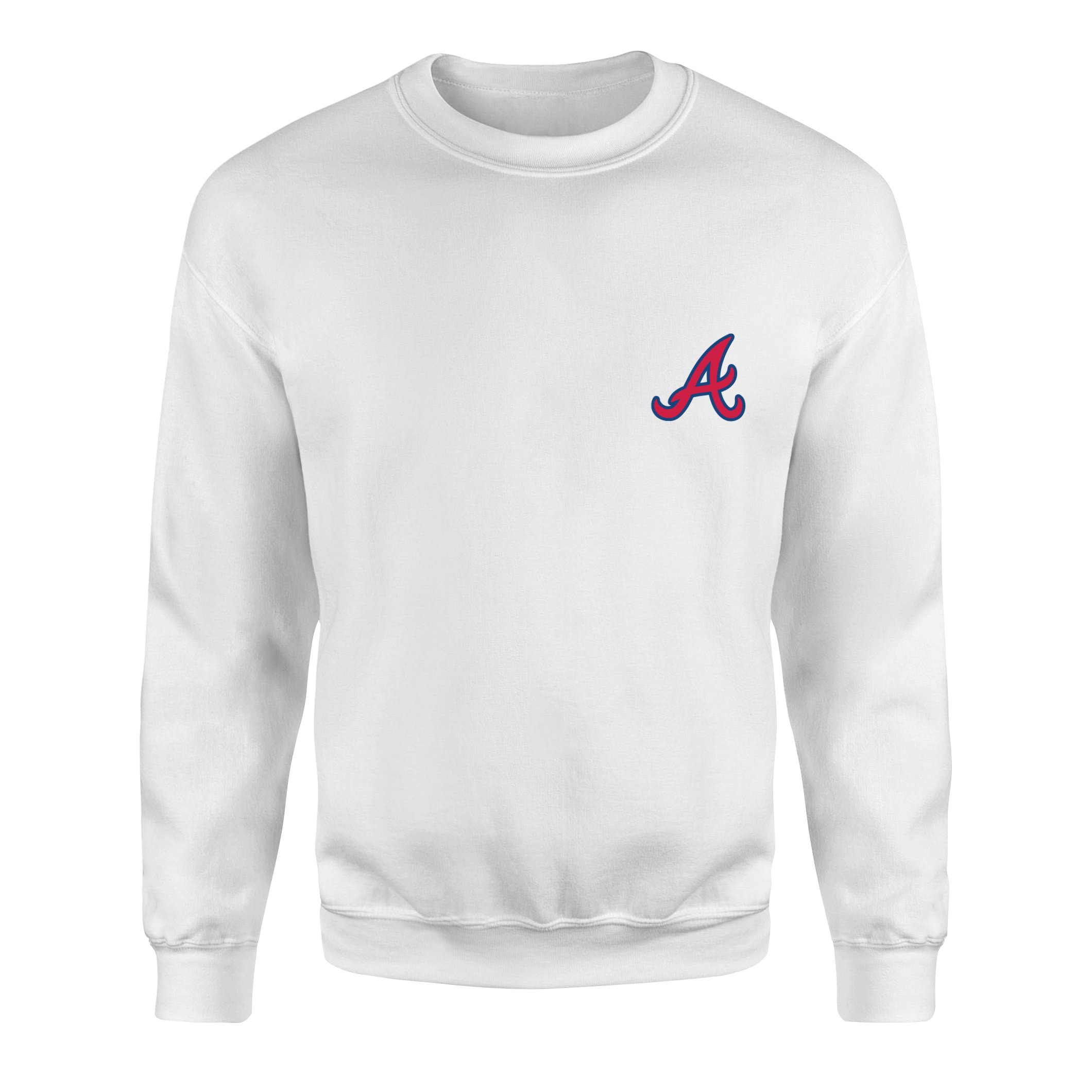 Atlanta Braves Sweatshirt XL - Beyaz