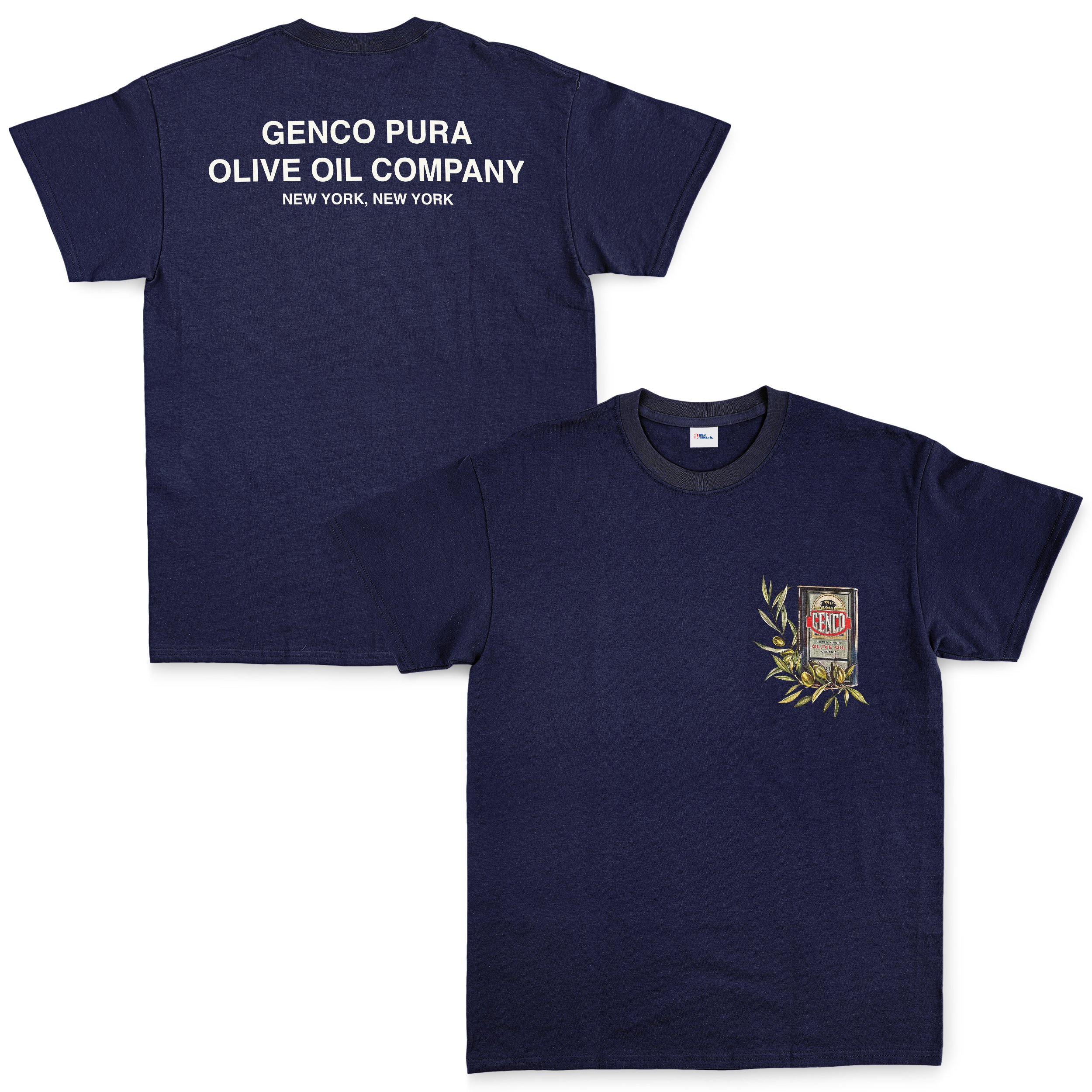 Genco Olive Oil Company | The Godfather Tişört XXL - İndigo Mavisi