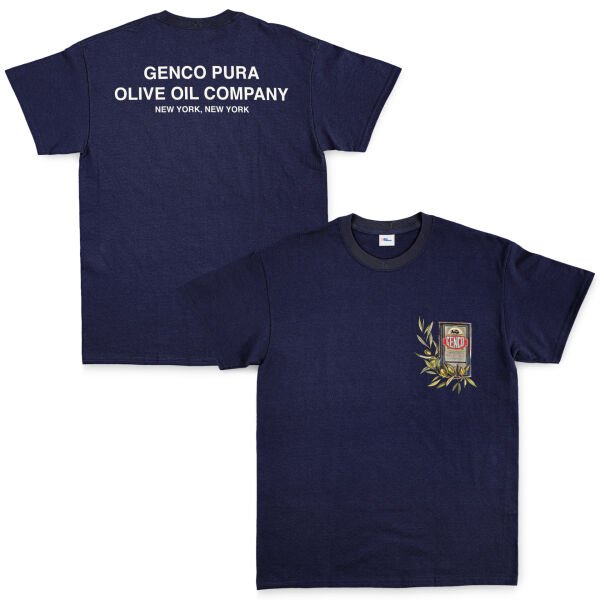 Genco Olive Oil Company | The Godfather Tişört XXL - İndigo Mavisi