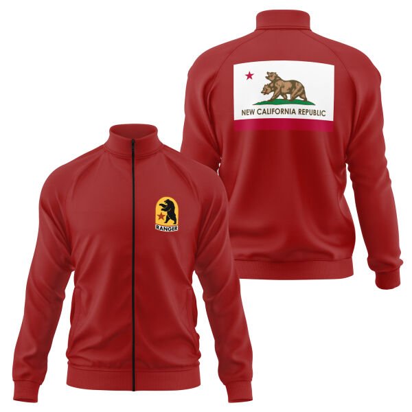 NCR Rangers Edition Fermuarlı Sweatshirt XL - Kırmızı