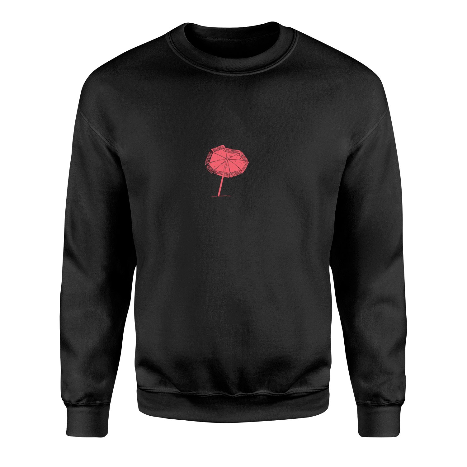Beach Umbrella Sweatshirt L - Siyah