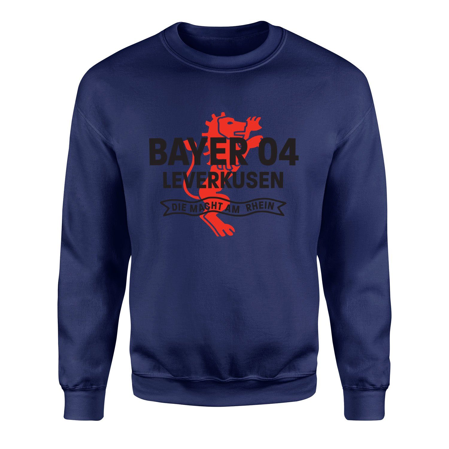 B04 Leverkusen Die Macht Am Rhein Sweatshirt L - İndigo Mavisi
