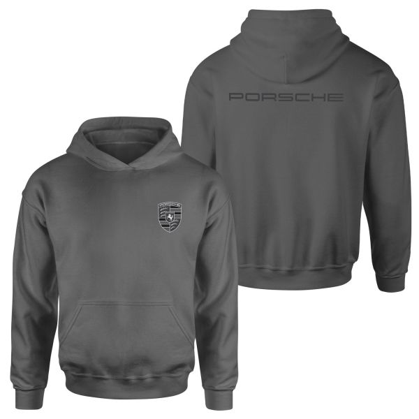 Porsche Muted Black Hoodie L - Füme