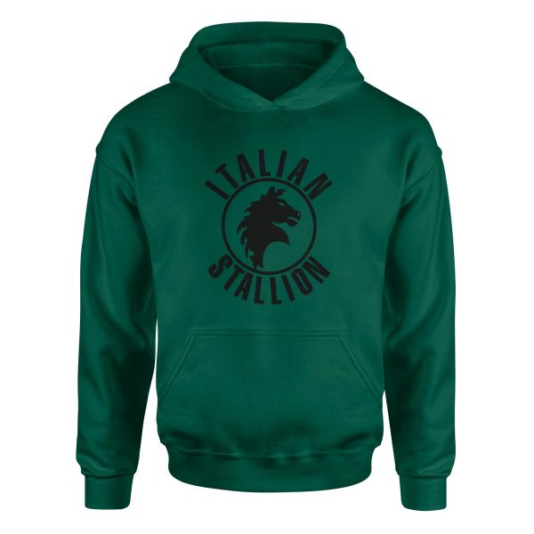 Italian Stallion Hoodie S - Nefti Yeşili