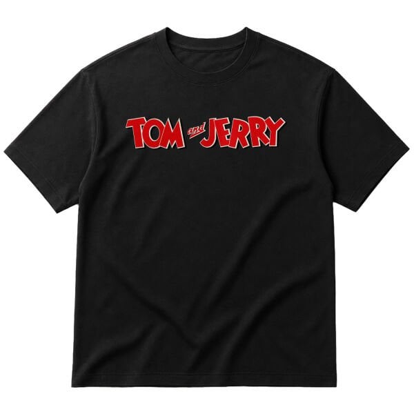 Tom and Jerry Oversize Tişört
