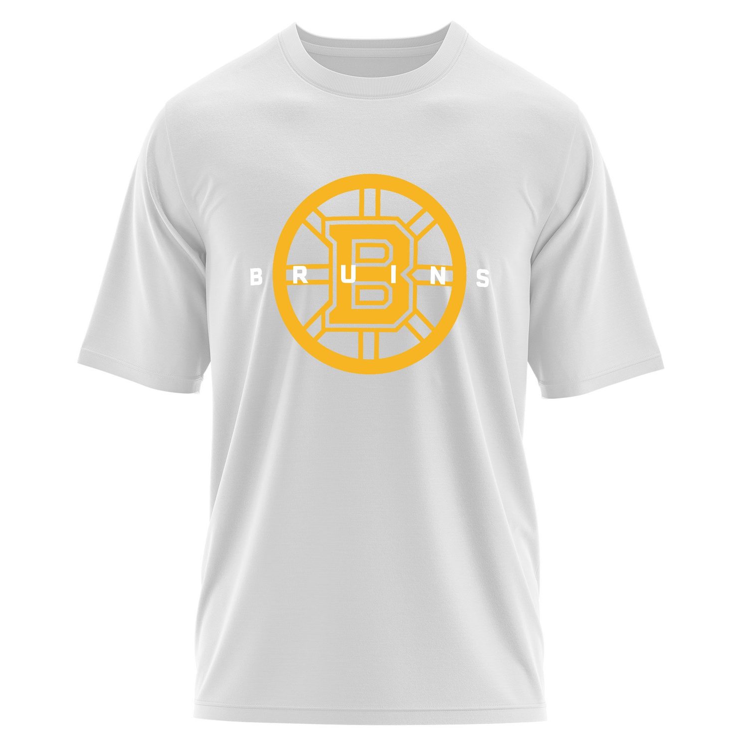 Boston Bruins Graphic Oversize Tişört S - Beyaz