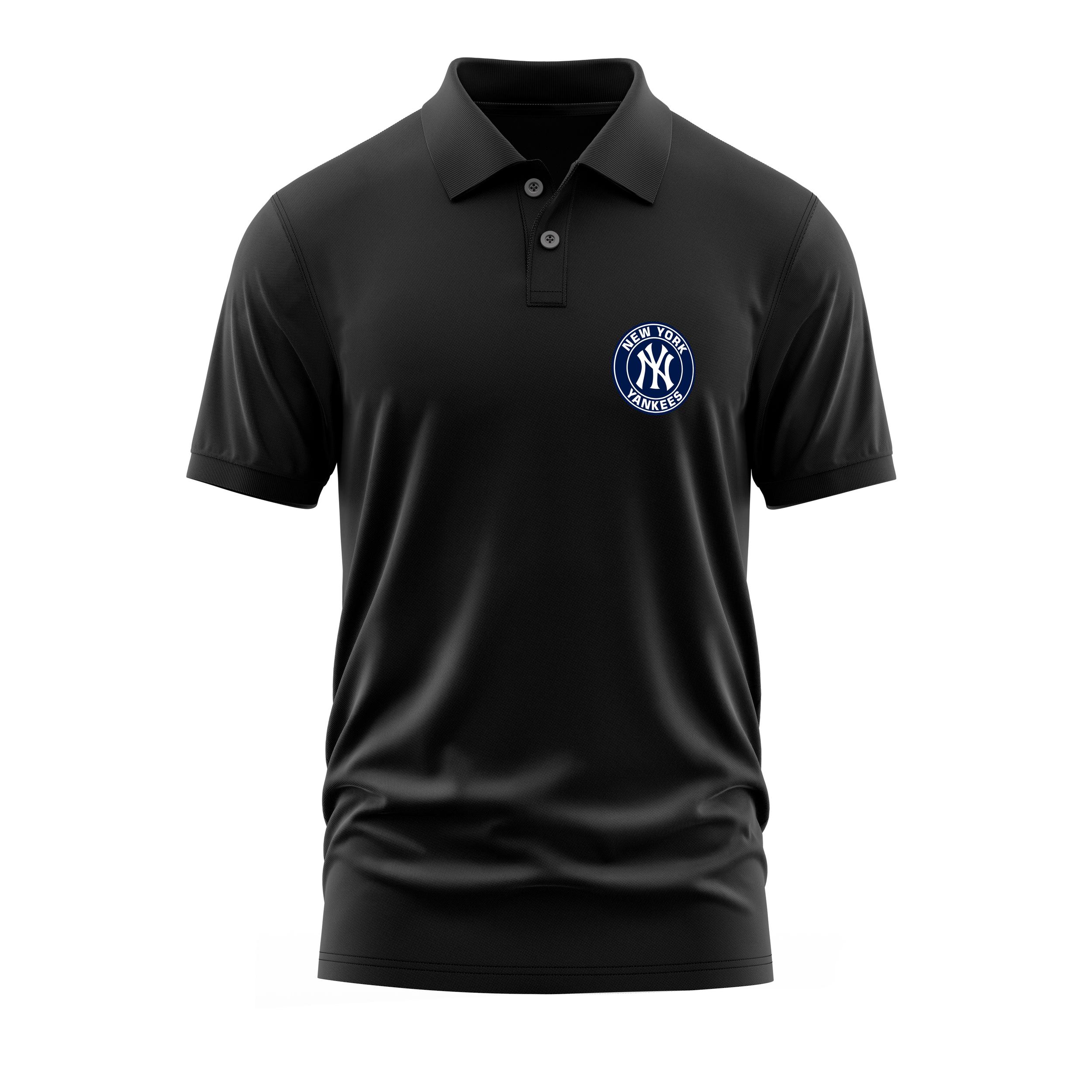 NY Yankees Badge Polo Tişört