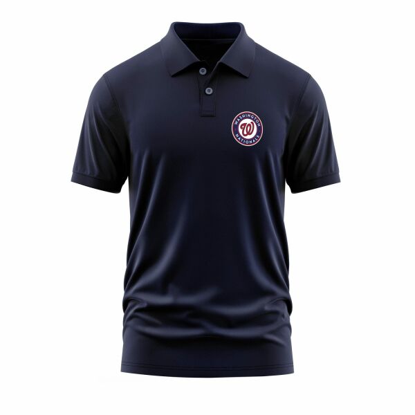 Washington Nationals Polo Tişört L - İndigo Mavisi
