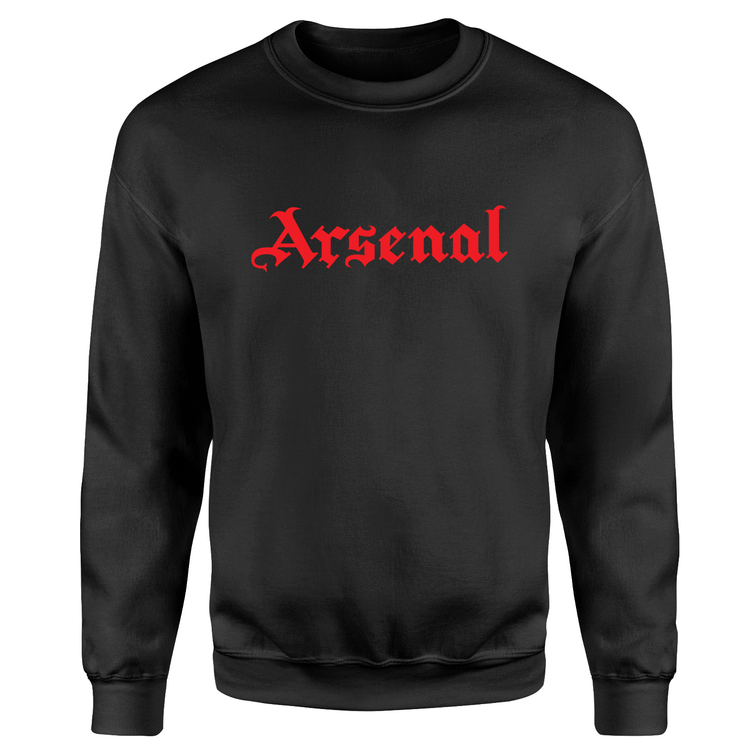 Arsenal Black Letters R Sweatshirt XL - Siyah