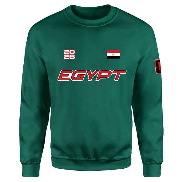 Mısır 2026 Sweatshirt M - Nefti Yeşili
