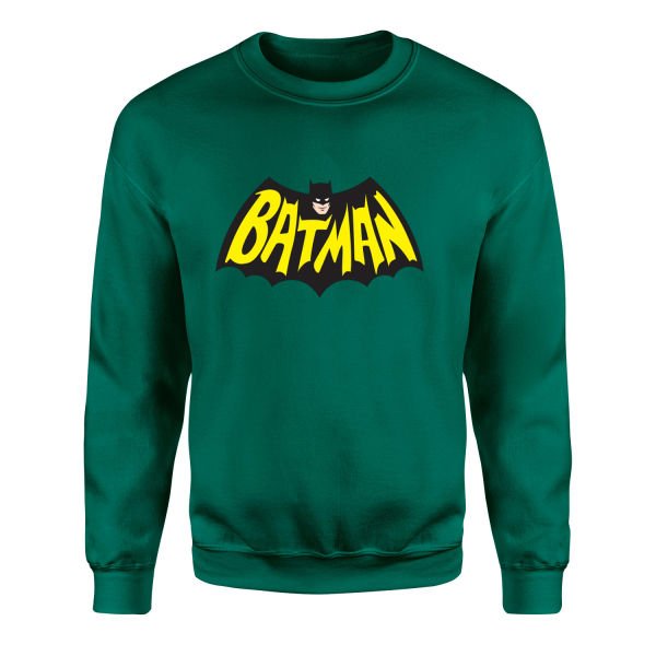Batman Sweatshirt S - Nefti Yeşili