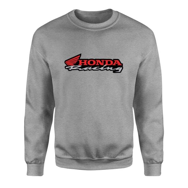 Honda Racing Sweatshirt XXL - Gri | OUTLET