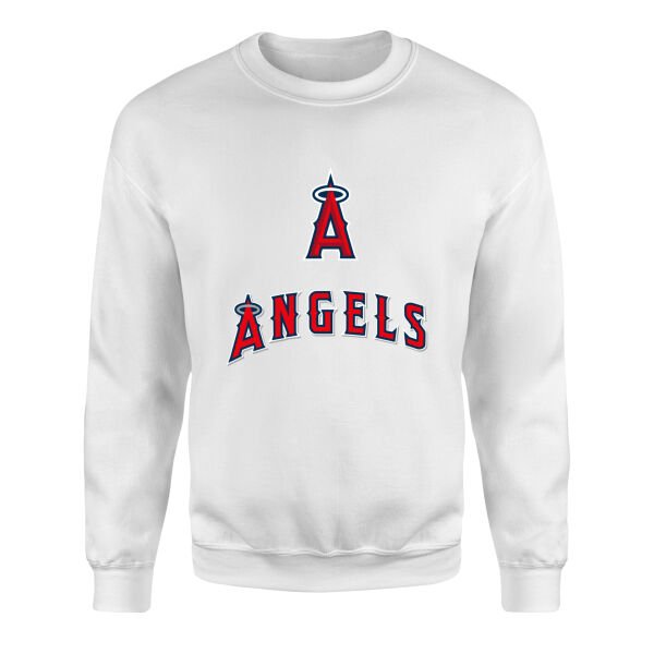 LA Angels Sweatshirt M - Beyaz